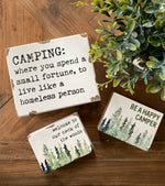 PS-7970 - Camping Chippy Box Sign