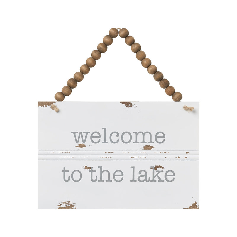 Welcome Lake Trim Sign