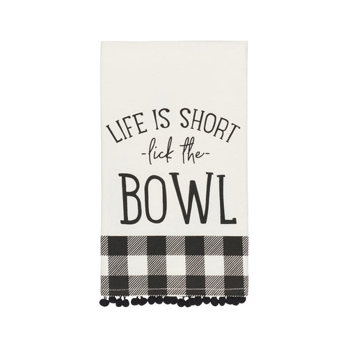 Lick The Bowl Tea Towel