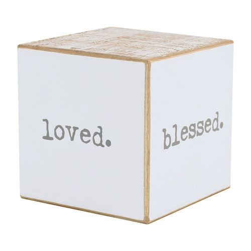 CA-3710 - Happy Sayings Cube (4-sided)