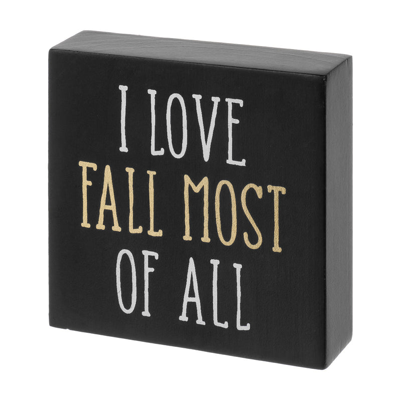CA-4485 - Love Fall Gold Box Sign