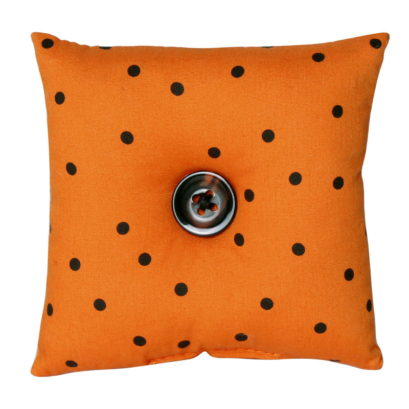 CF-2225 - *Black Dot Fabric Mini Pillow