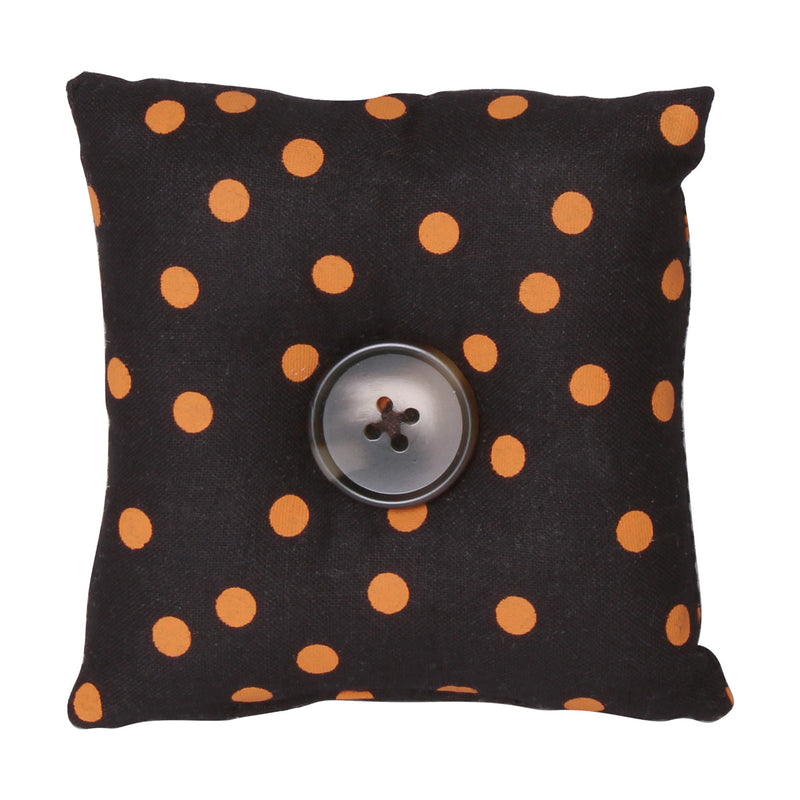 CF-2227 - *Orange Dot Fabric Mini Pillow