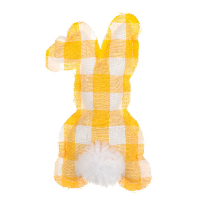 CF-2695 - *Yellow Check Pom Bunny
