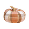 CF-3128 - Med. Autumn Plaid Fabric Pumpkin