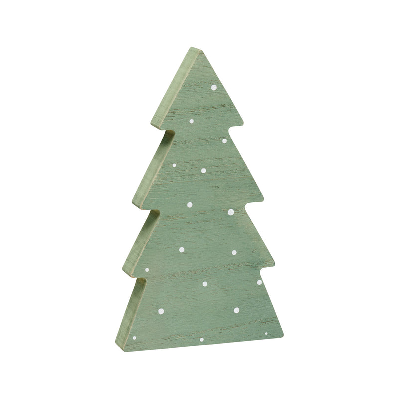 FR-3051 - Lrg. Green Dotted Pointy Tree