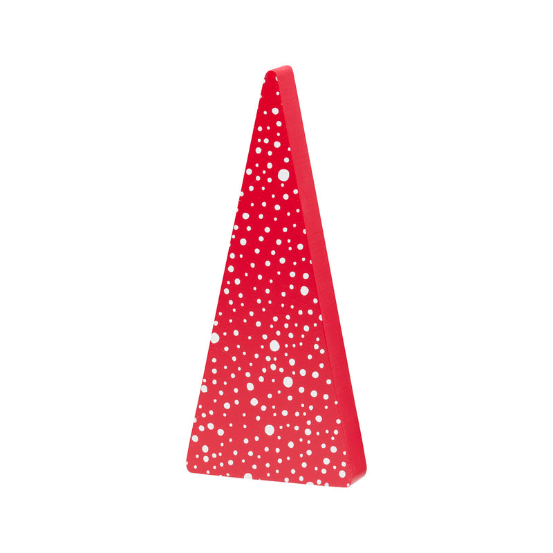 FR-3106 - Lrg. Red w/ Wh Dots Tree