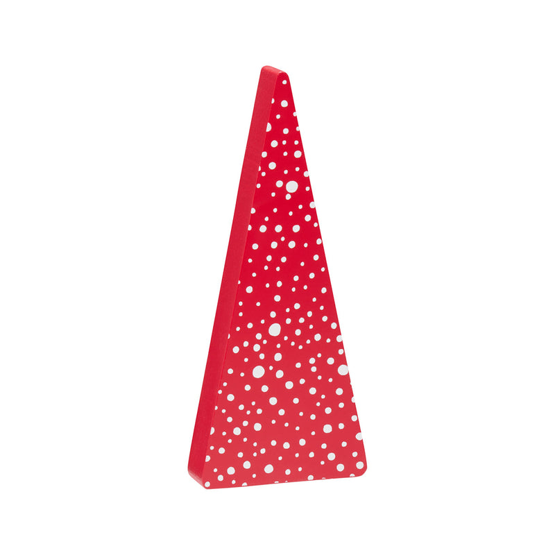 FR-3107 - Med. Red w/ Wh Dots Tree