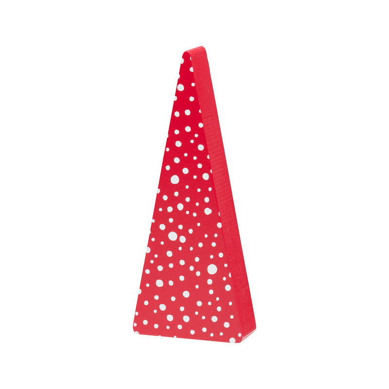 FR-3108 - Sm. Red w/ Wh Dots Tree