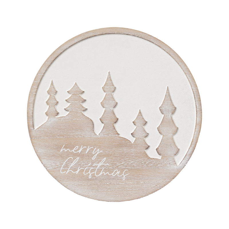 FR-3177 - Merry Cmas Carved Wreathmate