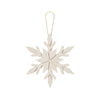 FR-3795 - Lrg. White Wash Snowflake