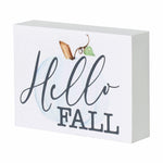 FR-9569 - *Hello Fall Block Sign