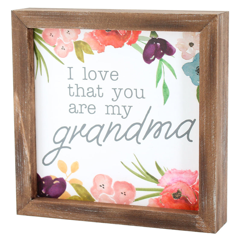 PS-7684 - My Grandma Framed Sign