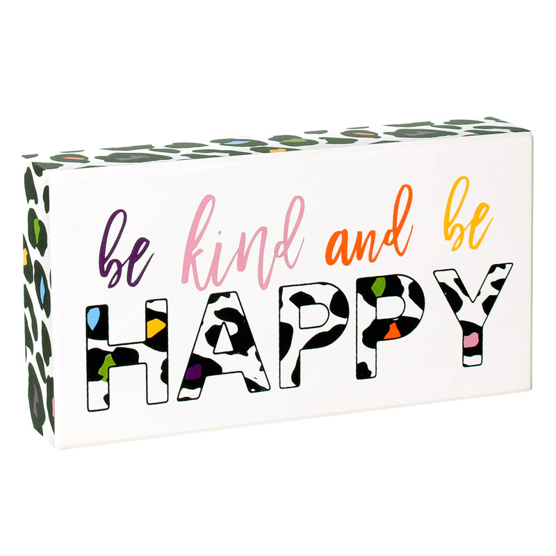 PS-7740 - Be Happy Box Sign