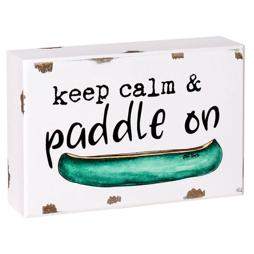 PS-7787 - *Paddle On Box Sign