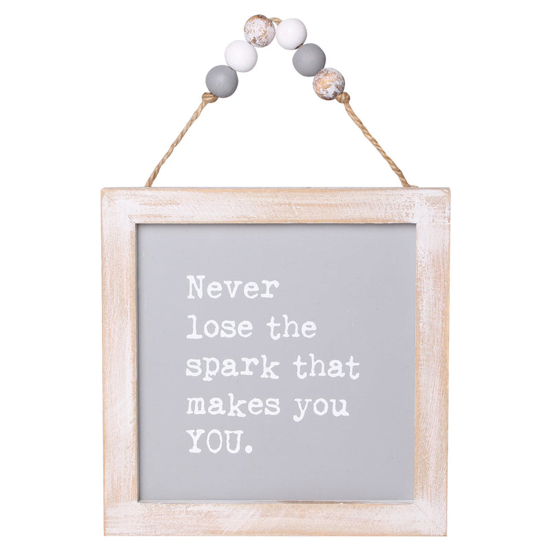 PS-7827 - Lose Spark Beaded Sign