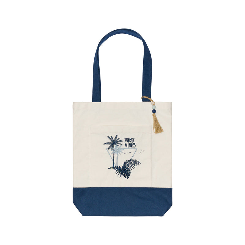 PS-7915 - Vacay Vibes Canvas Tote