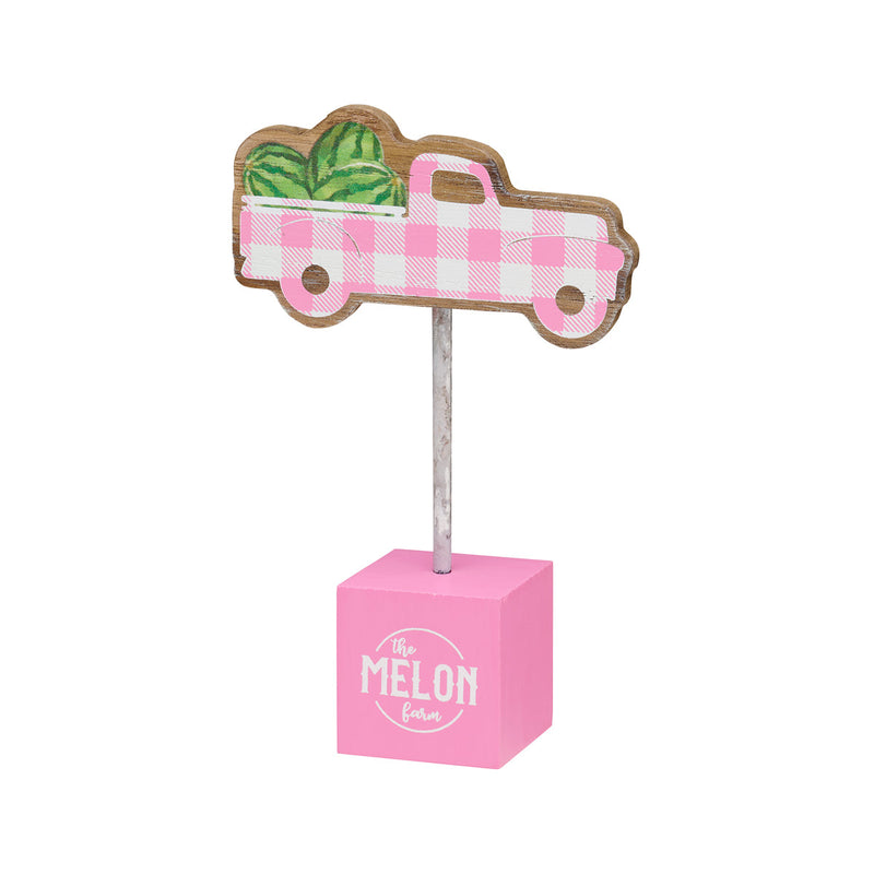 PS-8048 - *Pink Watermelon Truck on Base
