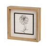 PS-8230 - House/Chrysanthemum Framed Sign (Reversible)