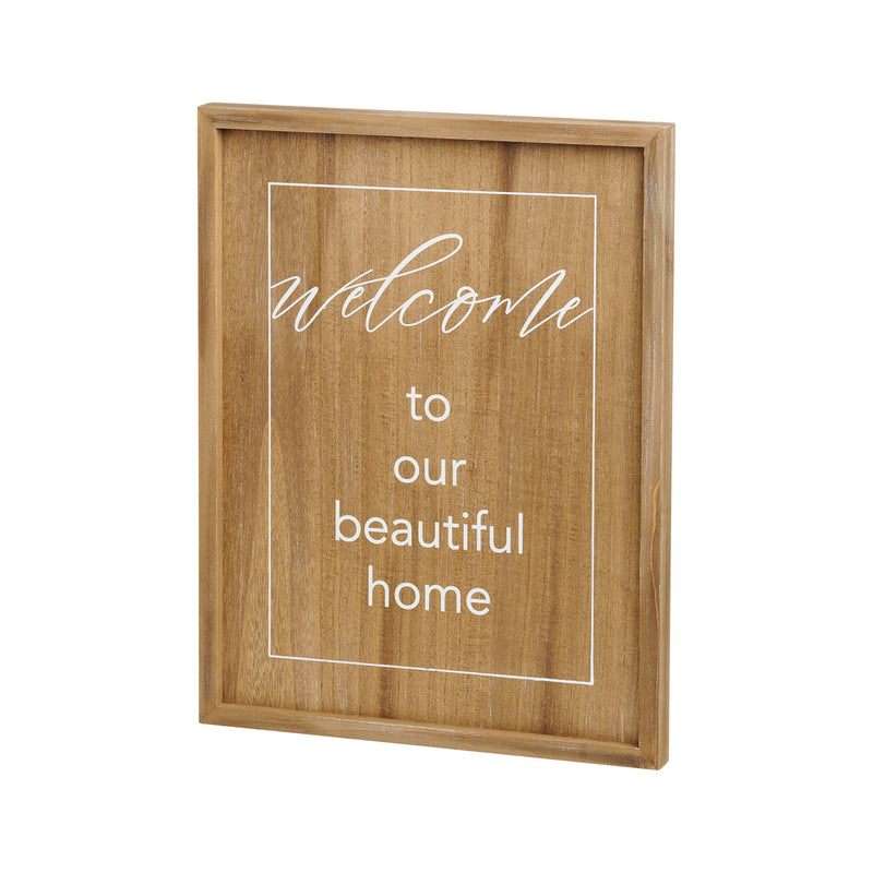 PS-8378 - Welcome/Autumn Frame (Reversible)