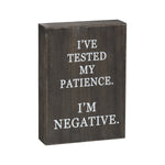 PS-8385 - I'm Negative Box Sign
