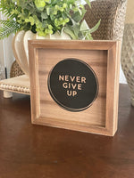 PS-8396 - Never Give Up Frame
