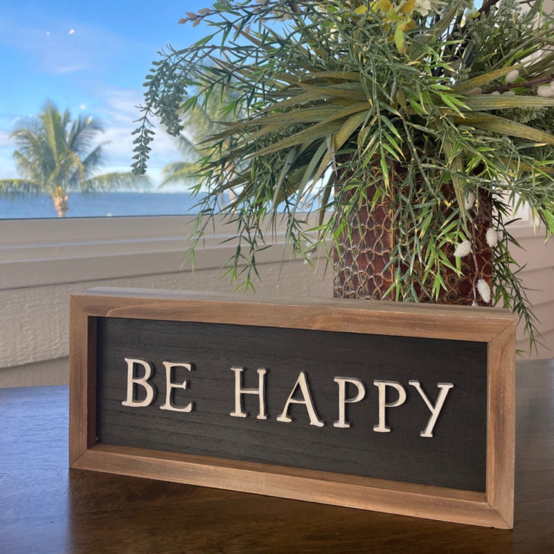 PS-8404 - Be Happy Frame