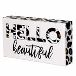PS-7738 - Hello Beautiful Box Sign