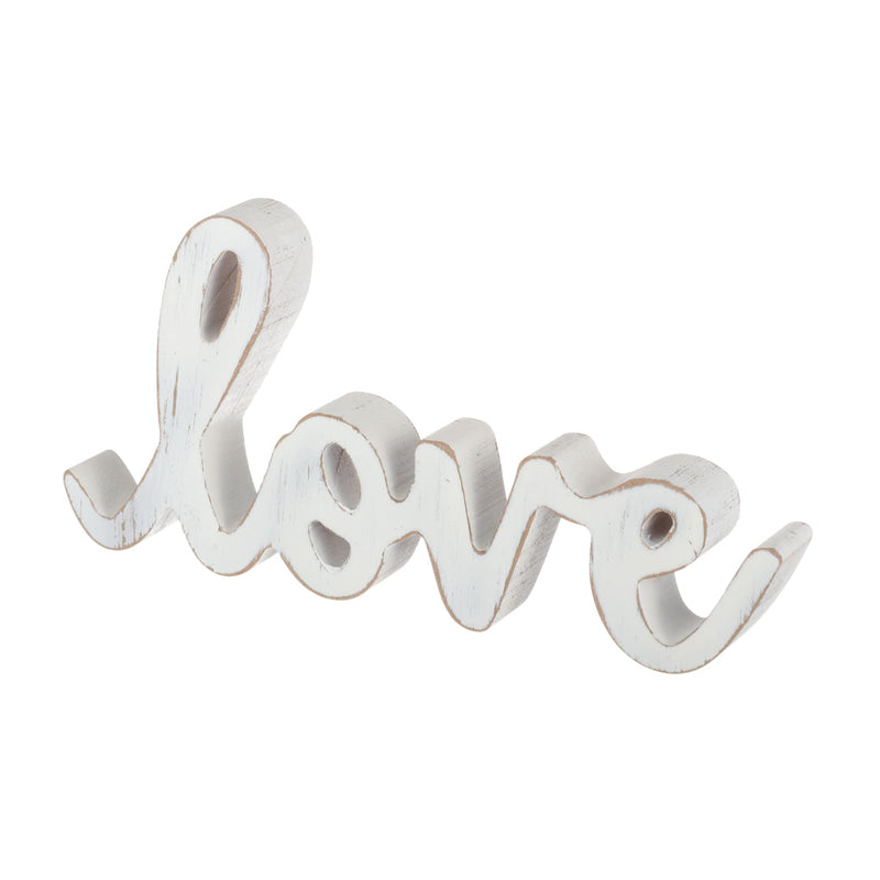 SW-1639 - White Love Word Cutout