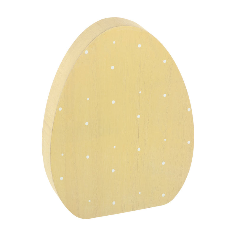 SW-1794 - Lrg. Yellow Dotted Egg