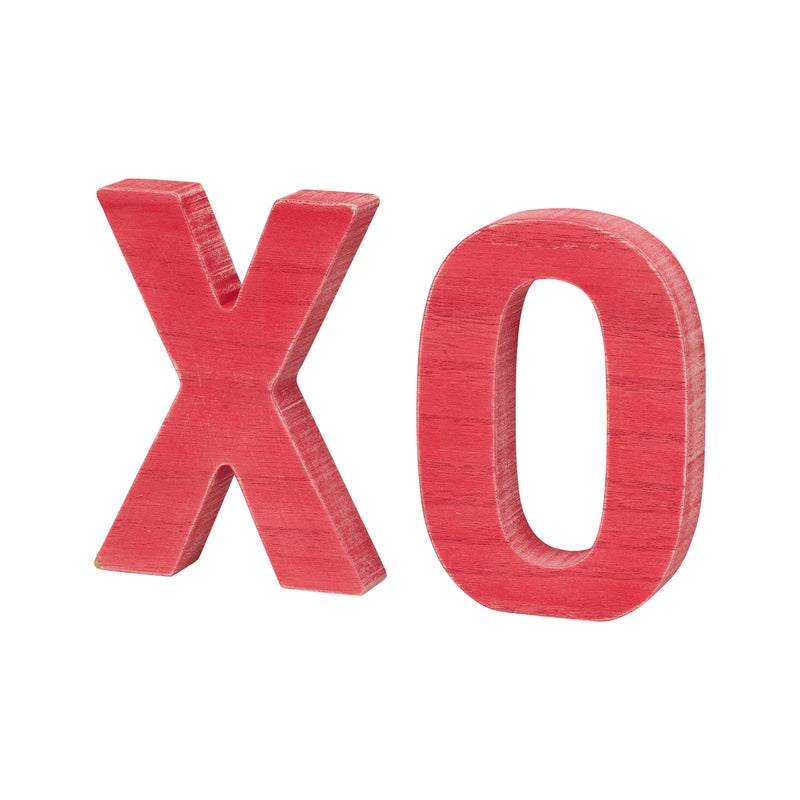 SW-1956 - Red Washed XO Cutouts