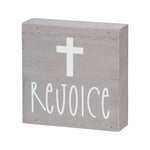 SW-2242 - Rejoice/Faith Block (Reversible)