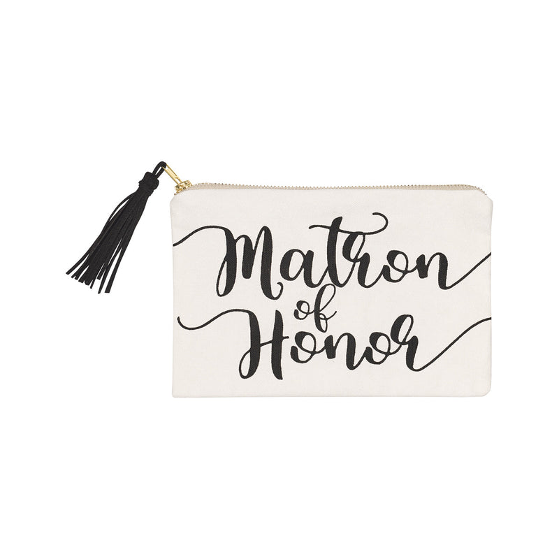 Matron of Honor Cosmetic Bag