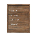 16x20 Wood Letter Board (includes 144 letters/symbols)