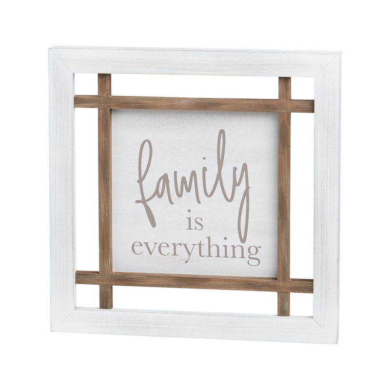 Family Window Pane Sign