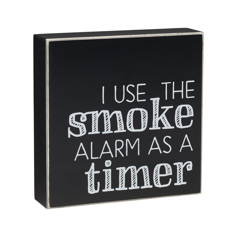 Smoke Alarm Box Sign