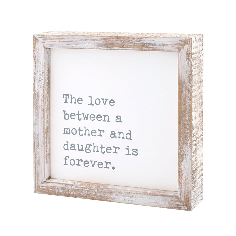 Mother Daughter Framed Sign