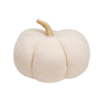 CF-3148 - Lrg. Cream Fuzzy Fabric Pumpkin