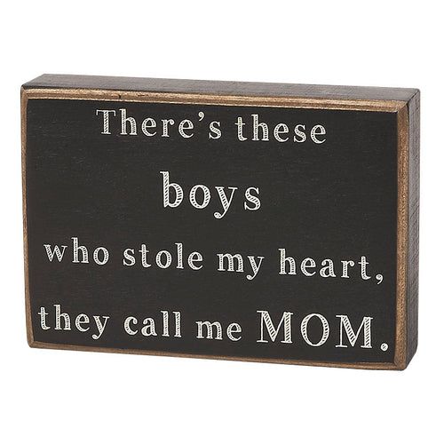 There's these Boys Box Sign