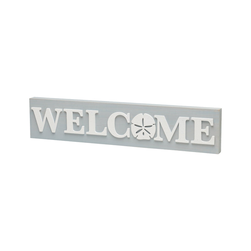 Welcome Dollar 3D Block Sign