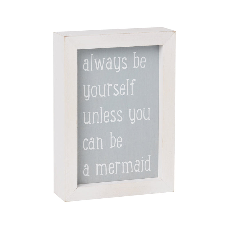 Be Yourself Framed Sign