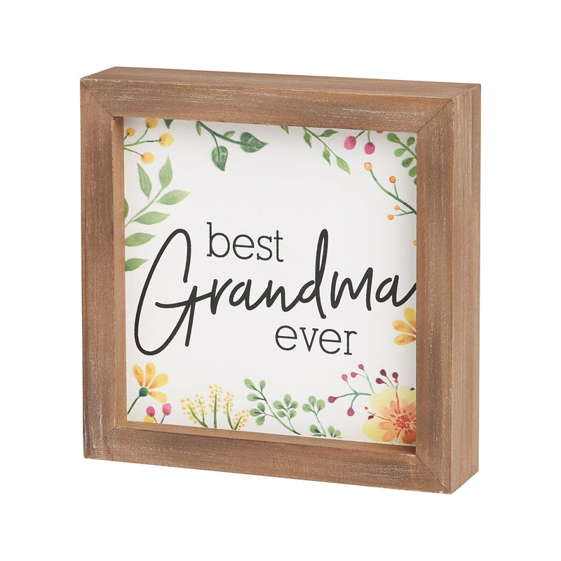 Grandma Ever Framed Sign